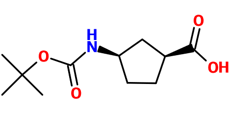 MC095914 Cis-3-(N-Boc-amino)-cyclopentanecarboxylic acid